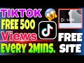 Download Lagu Free 500 Tiktok Views Every 2mins. | 💯% Legit and Working 2022 | Free Site no app needed😱😱😱