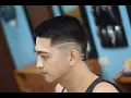 BUZZ CUT x BURST FADE HAIRSTYLE HAIRCUT TUTORIAL