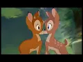 Bambi 2 2006 Bambi and Faline accidentally kiss