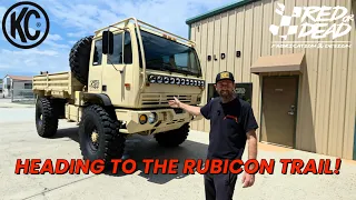 Building a 2 5 TON Military Truck into a Crawler-Hauler to go to the Rubicon Trail WILL IT MAKE IT