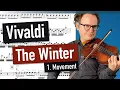 Download Lagu A. Vivaldi - Winter 1. Movement - The Four Seasons | violin sheet music | piano accompaniment