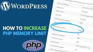 WordPress How to Increase PHP Memory Limit