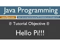 Java Programming on Raspberry Pi - Hello Pi