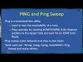 3 7 Ping - Ping sweep
