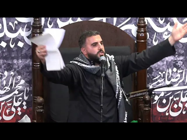 ⁣الليلة السادسة من شهر محرم | الملا محمد موسى العاملي