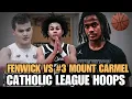 Fenwick vs Mount Carmel Michigan Football commit Nathan Marshall drops 19