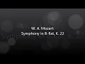 Mozart - Symphony No. 5 in B flat, K. 22 [complete]