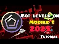 How To Bot Levels On Mobile GD 2025 Working Tutorial HydraMC