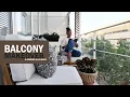 How to Decorate a Small Balcony with IKEA Garden Furniture Balcony Makeover