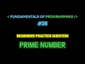 Prime Number Practice Question
