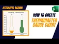 How to Create a Thermometer Gauge Chart Template in Excel