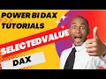 selectedvalue dax power bi dax tutorial Part 2 selectedvalue in power bi