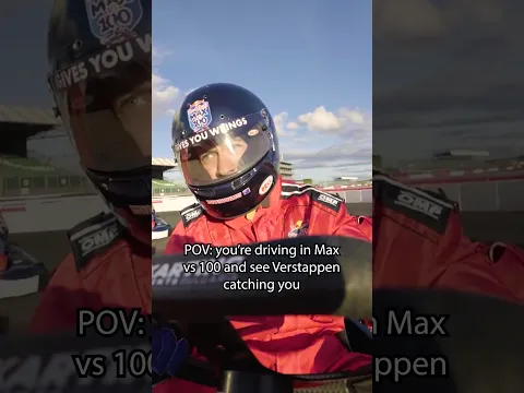 Racing Max Verstappen - Max vs 100 #maxverstappen #f1 #trend #viral