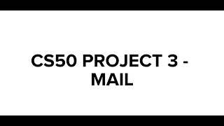 Project 3 - Mail