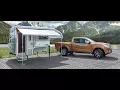 Tischer truck camper unit on Ford Ranger