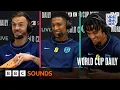 England Secret Santa round two with Jude Bellingham, Trent Alexander-Arnold and more! | BBC Sounds