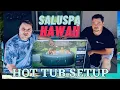 Problem Solved NEW PORTABLE SPA Bestway Saluspa Hawaii Setup