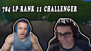 TYLER1 CLIMBS TO RANK 11 BY DOING THIS - TF BLADE'S REACTION | IMAQTPIE'S TEAM THROW | LOL MOMENTS
