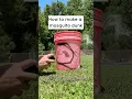 How to Make a Mosquito Dunk - Get Rid of Mosquitos in Your Yard