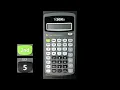TI-30Xa Calculator Using numbers in exponential notation