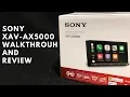 Sony XAV-AX5000 walkthrough review