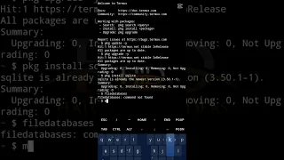 Run SQL on Android with SQLite in Termux Create DB Query from Terminal