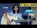 EASY GUITAR CHORDS It Will Rain - Bruno Mars Guitar Tutorial Simple Chords