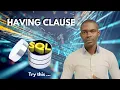 Having Clause in MySQL Intermediate in MySQL