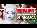 Repaint Christmas Tree Topper Angel Custom Doll