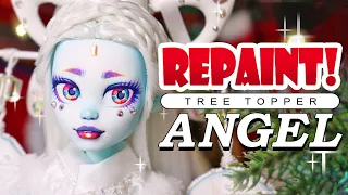 Repaint! Christmas Tree Topper Angel Custom Doll