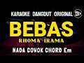 Download Lagu BEBAS - RHOMA IRAMA || KARAOKE DANGDUT ORIGINAL || NADA COWOK