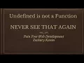 Undefined is not a Function