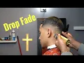 FILIPINO DROP FADE HAIRCUT TUTORIAL CROSS DESIGN