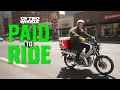 Delivering Food to Pay for a Motorcycle On Two Wheels