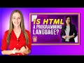 Is HTML a programming language