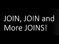 SQL JOIN LEFT JOIN RIGHT JOIN FULL JOIN and CROSS JOINs are thoroughly covered in this