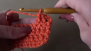 Extended Double Crochet Stitch edc Tutorial How to Crochet