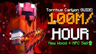 Torrhus Canyon Foraging COMPLETE GUIDE Hypixel Skyblock