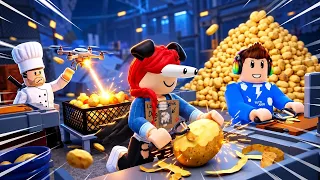 25.000 KRUMPLIT kell MEGPUCOLNUNK! - Roblox - Peel the Potato w/Immu, Jánosik Gergő