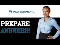 Kaiser Permanente Interview Questions With Answer Examples 2025