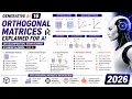 Orthogonal Matrices Explained for AI QR Decomposition Gram-Schmidt Linear Algebra GenAI Ep 16