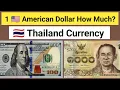American Dollar Exchange Rate in Thailand Currency 500 Dollar How Much Thai Baht Today