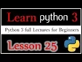 Working With Comparators - Learn Python 3 Lesson 25