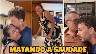  ✅ CARLINHOS MAIA REENCONTRA SEUS PAIS 😍❤️