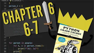 Python Crash Course Chapter 6 Try It Yourself 6-7 Beginner Python Problem Walkthrough