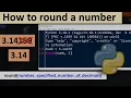 How to round a number in Python