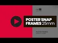 Poster Snap Frames 25mm - product by red17
