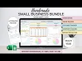 Small Business Bundle for Handmade Products Tutorial - Inventory Customer Tracker