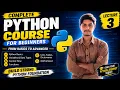 Complete Python Course for Beginners Lecture 3 Python Programming from Basics to Advanced