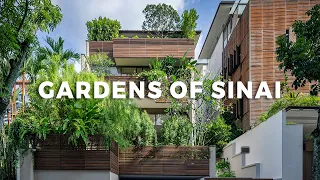 This 6 Storey House Has Gardens on Every Level | Singapore Homes | Modern Tropical | Architecture